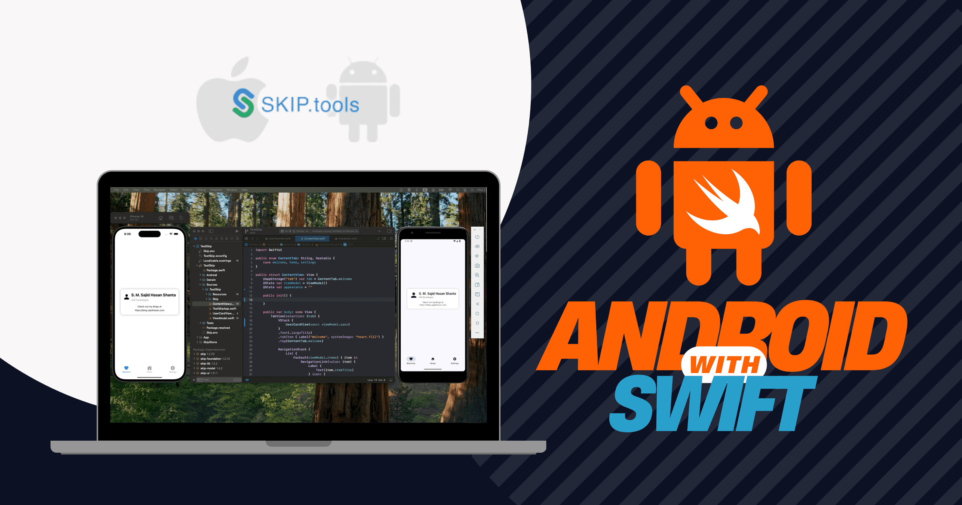 iOS and Android Apps with Swift using Skip: Step-by-Step Guide